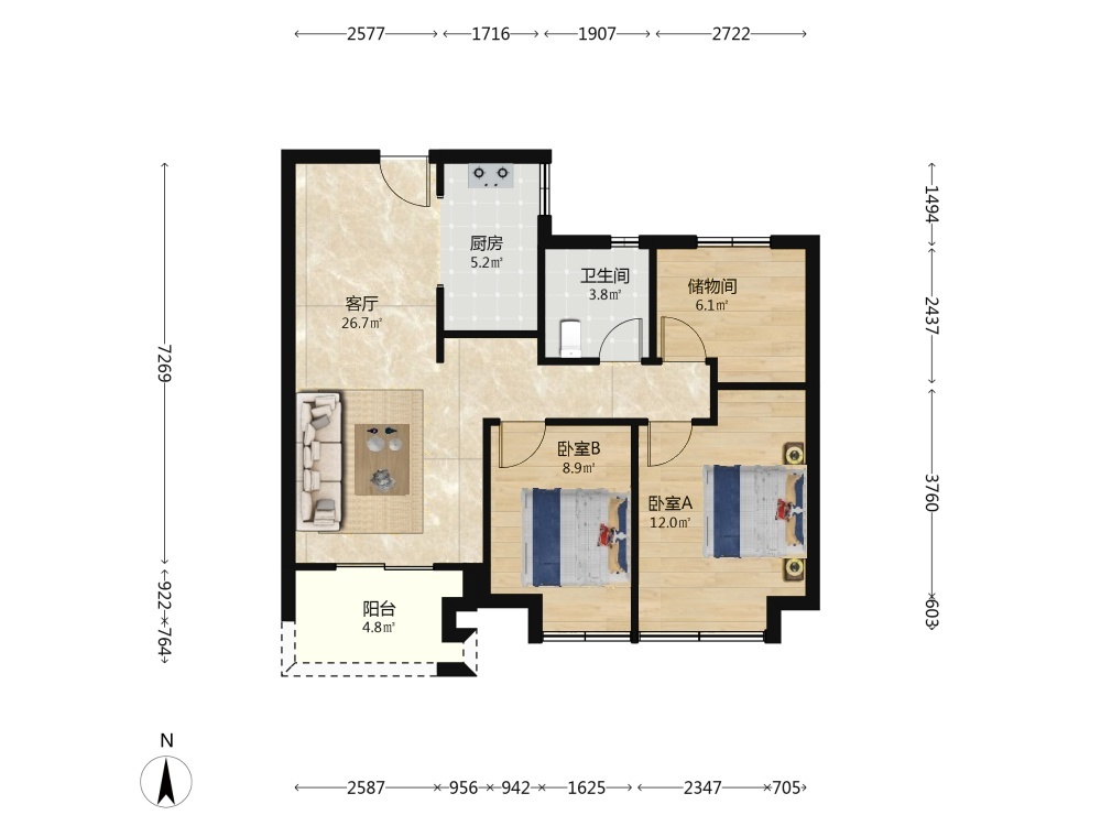 上海绿地天呈二手房房源图片