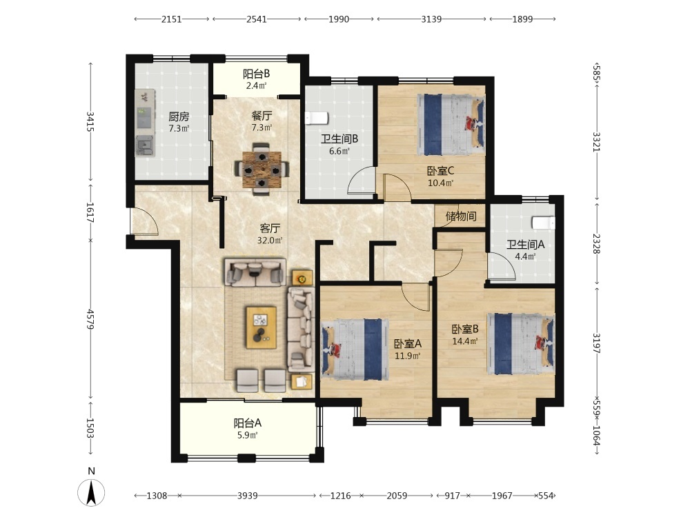 上海远香舫嘉苑二手房房源图片