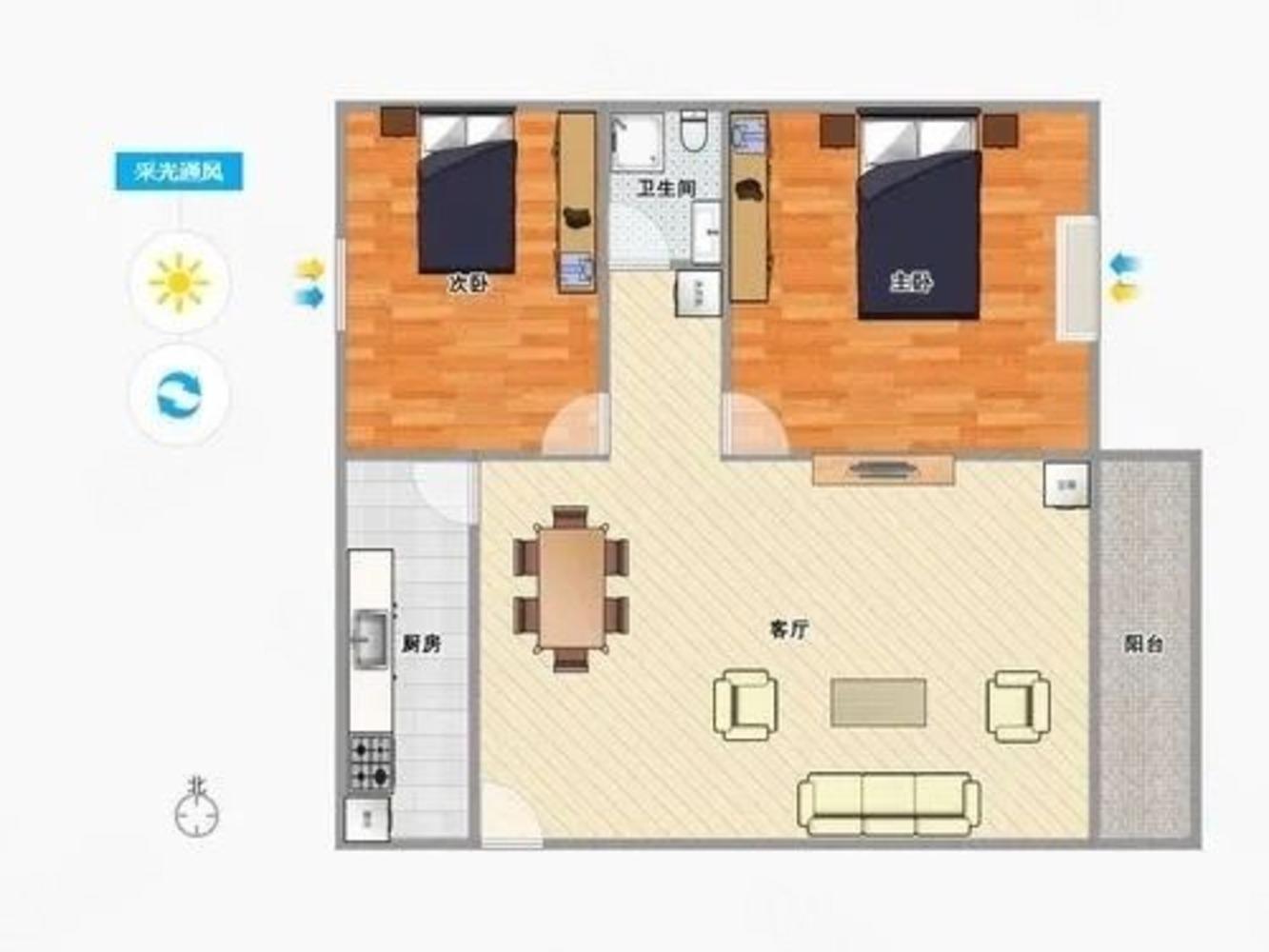 上海上大阳光乾清园二手房房源图片