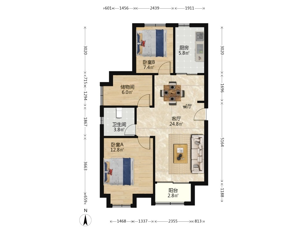 上海大成名庭二手房房源图片