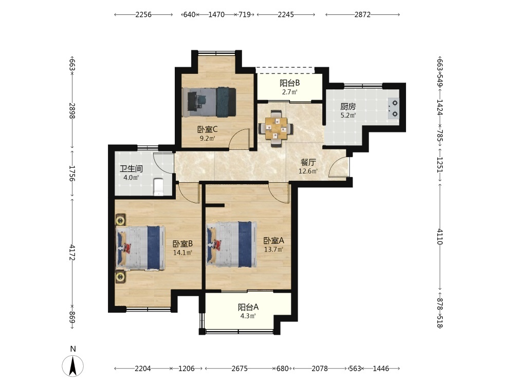 上海嘉定蔷薇苑二手房房源图片