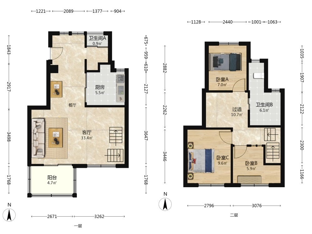 上海万科悦城二手房房源图片
