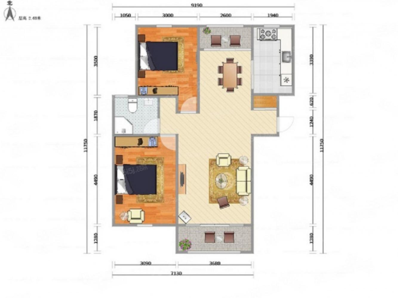 上海新高苑春园二手房房源图片