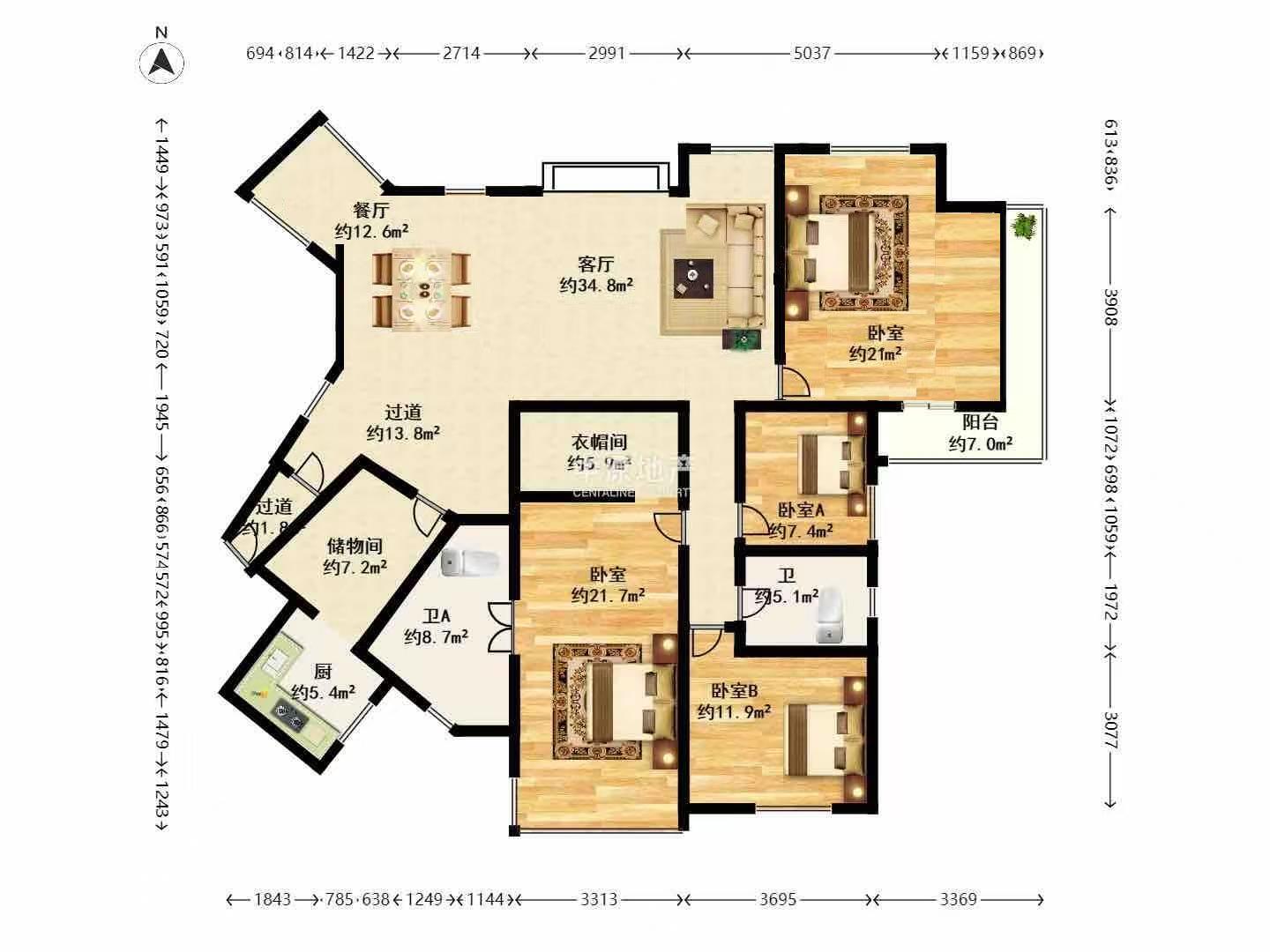 上海东方曼哈顿世纪豪庭二手房房源图片