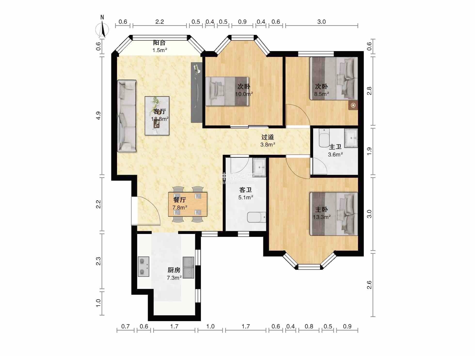 上海东方巴黎霞飞苑二手房房源图片
