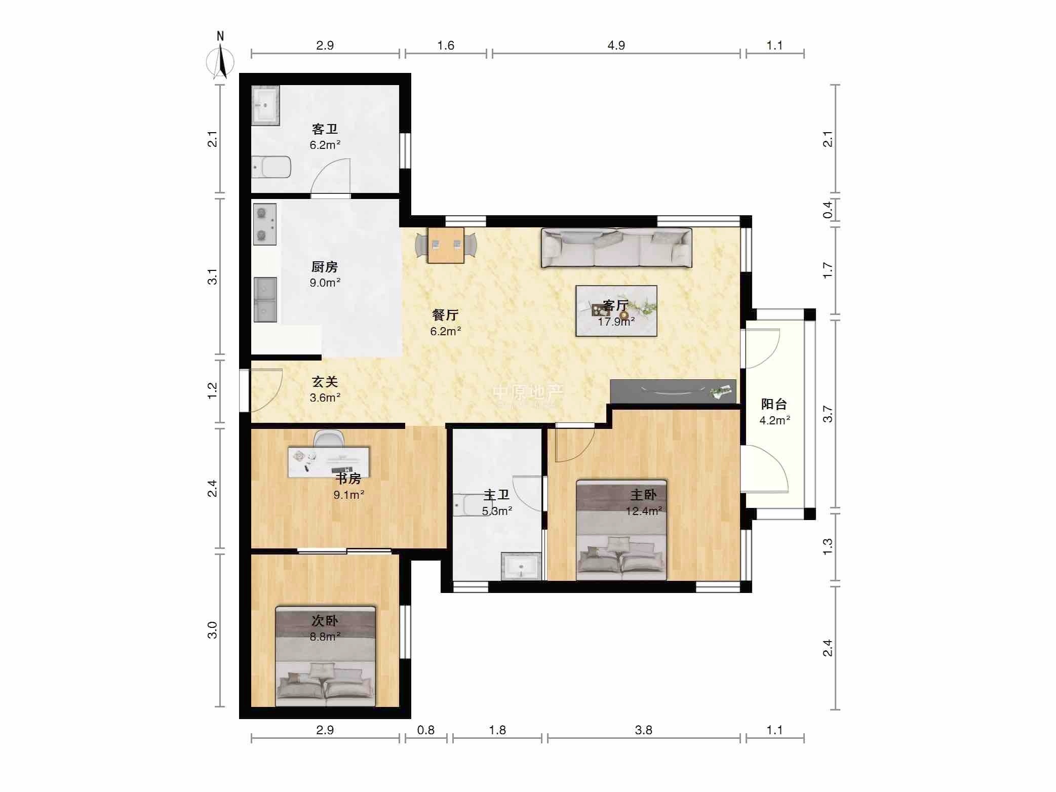 上海鸿艺豪苑二手房房源图片