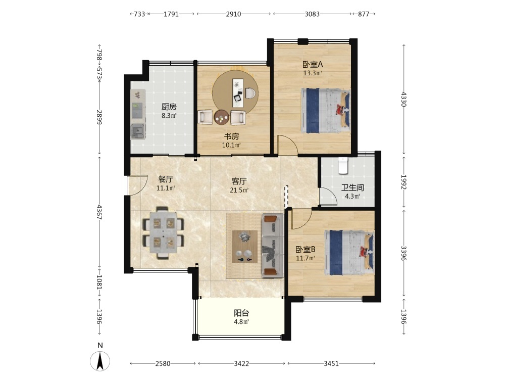 上海保利海上五月花二手房房源图片