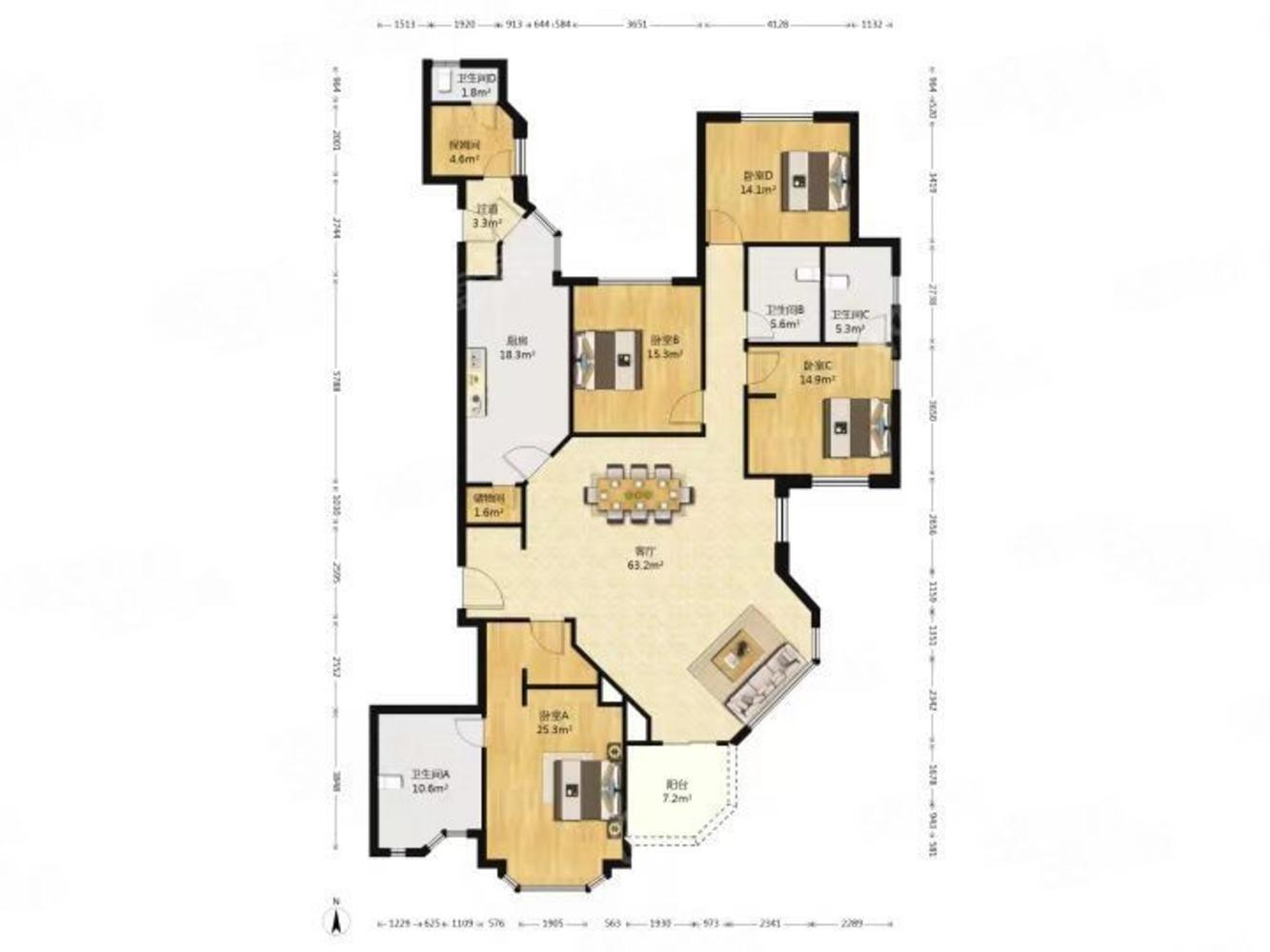 上海华山夏都苑二手房房源图片
