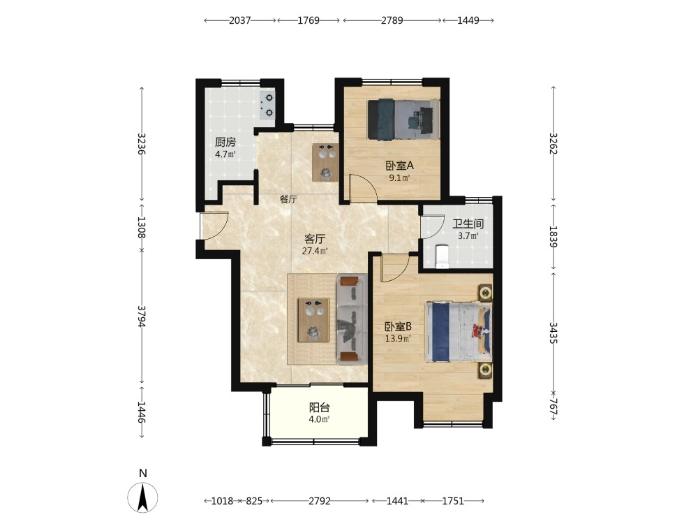 上海柳湖景庭二手房房源图片