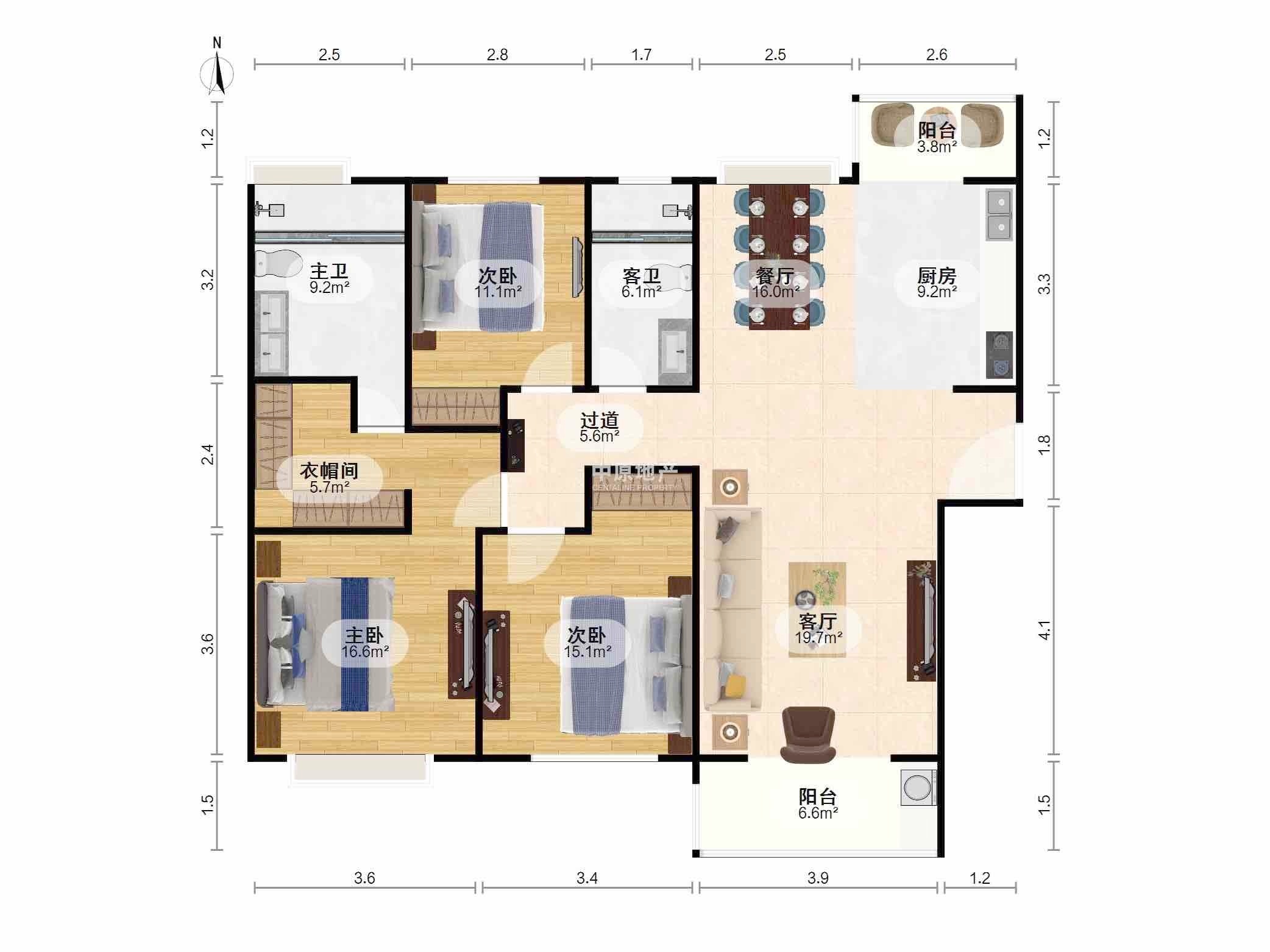 上海国际丽都城二手房房源图片