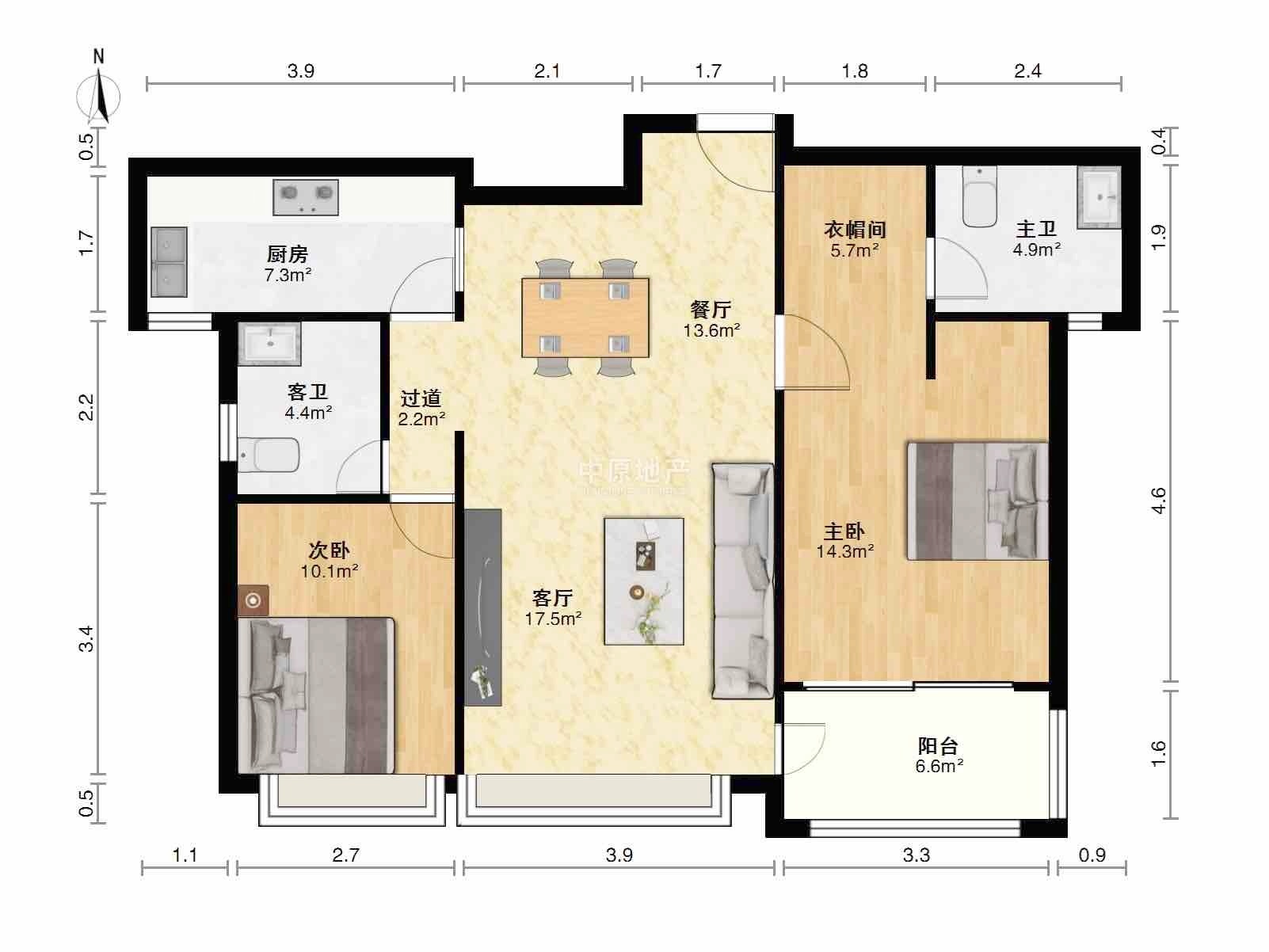 上海古北嘉年华庭(南区)二手房房源图片