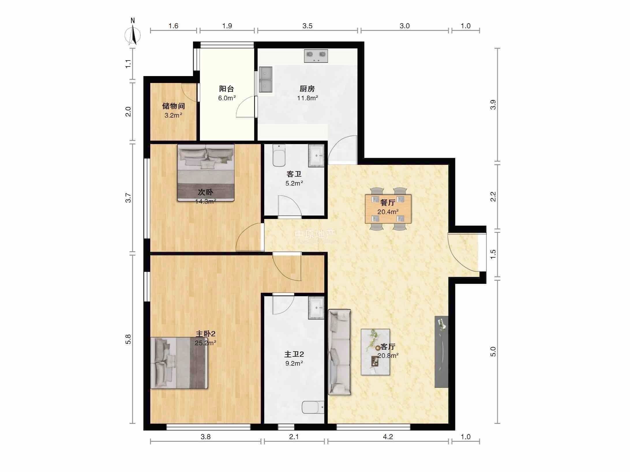 上海凯德茂名公馆二手房房源图片