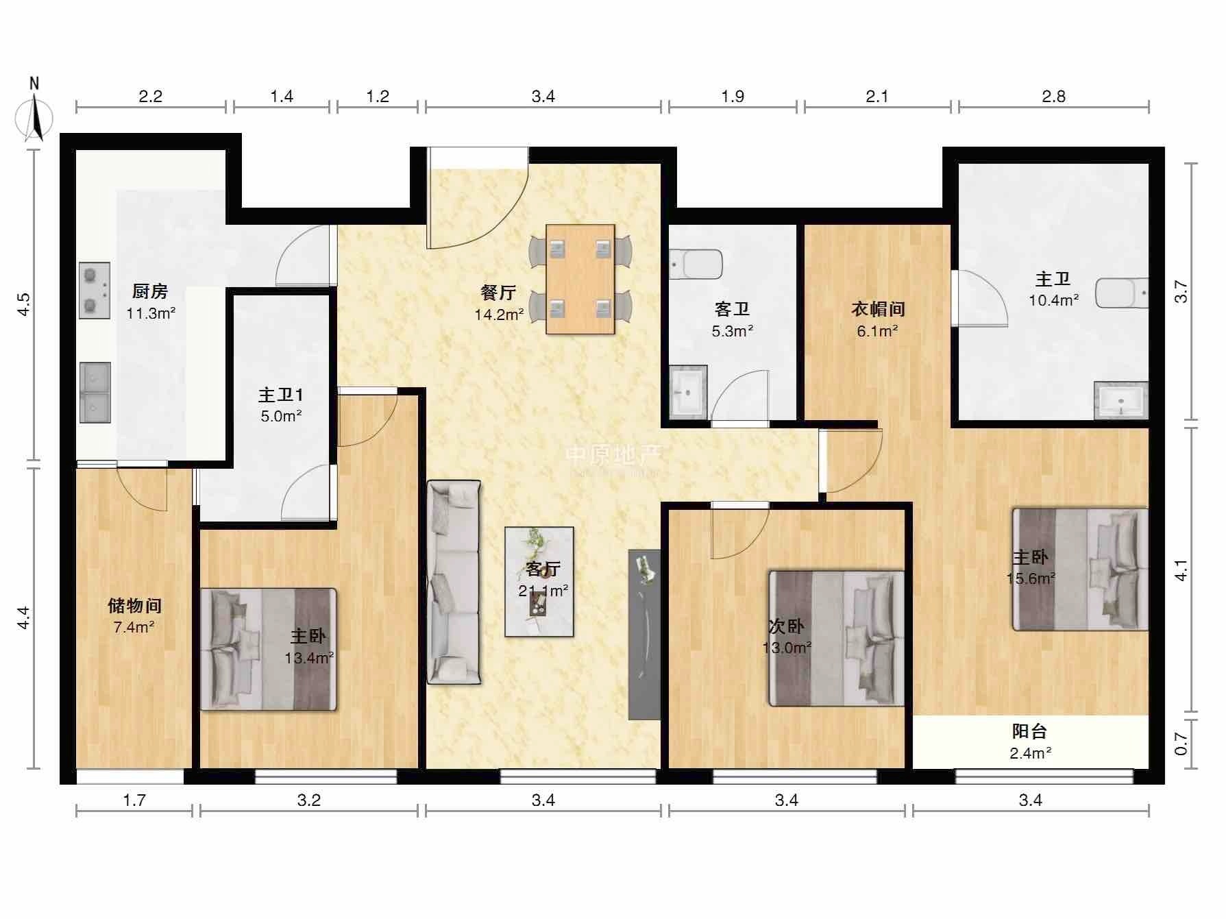 上海九龙仓静安壹号二手房房源图片