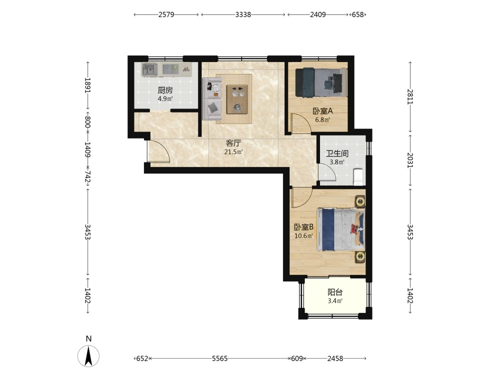 上海练祁佳城阳光嘉苑二手房房源图片