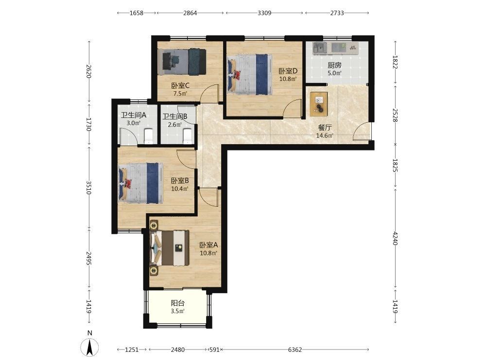 上海练祁佳城阳光嘉苑二手房房源图片