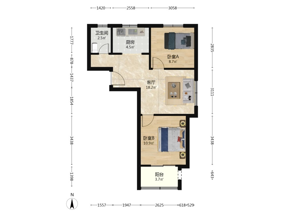 上海练祁佳城永泰嘉苑(608弄)二手房房源图片