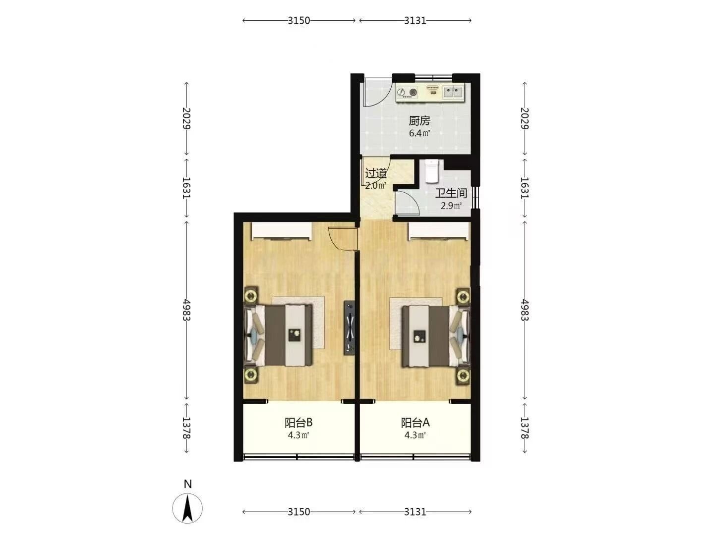 上海福州大楼二手房房源图片
