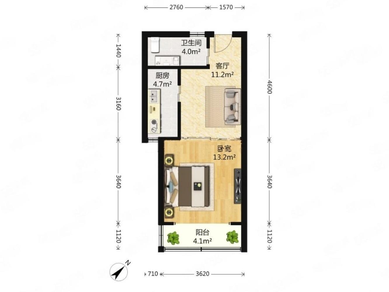 上海申城佳苑一期B块二手房房源图片