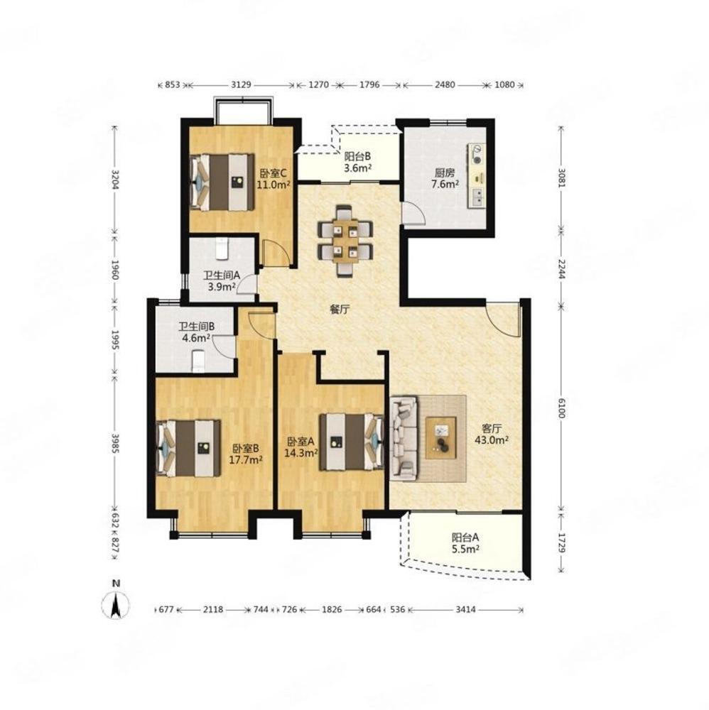 上海公安住宅小区二手房房源图片
