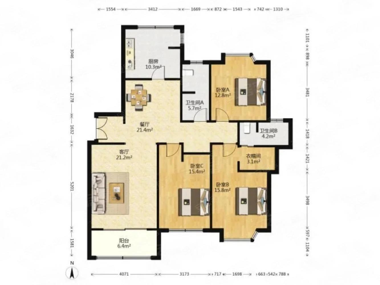 上海长春新苑二手房房源图片