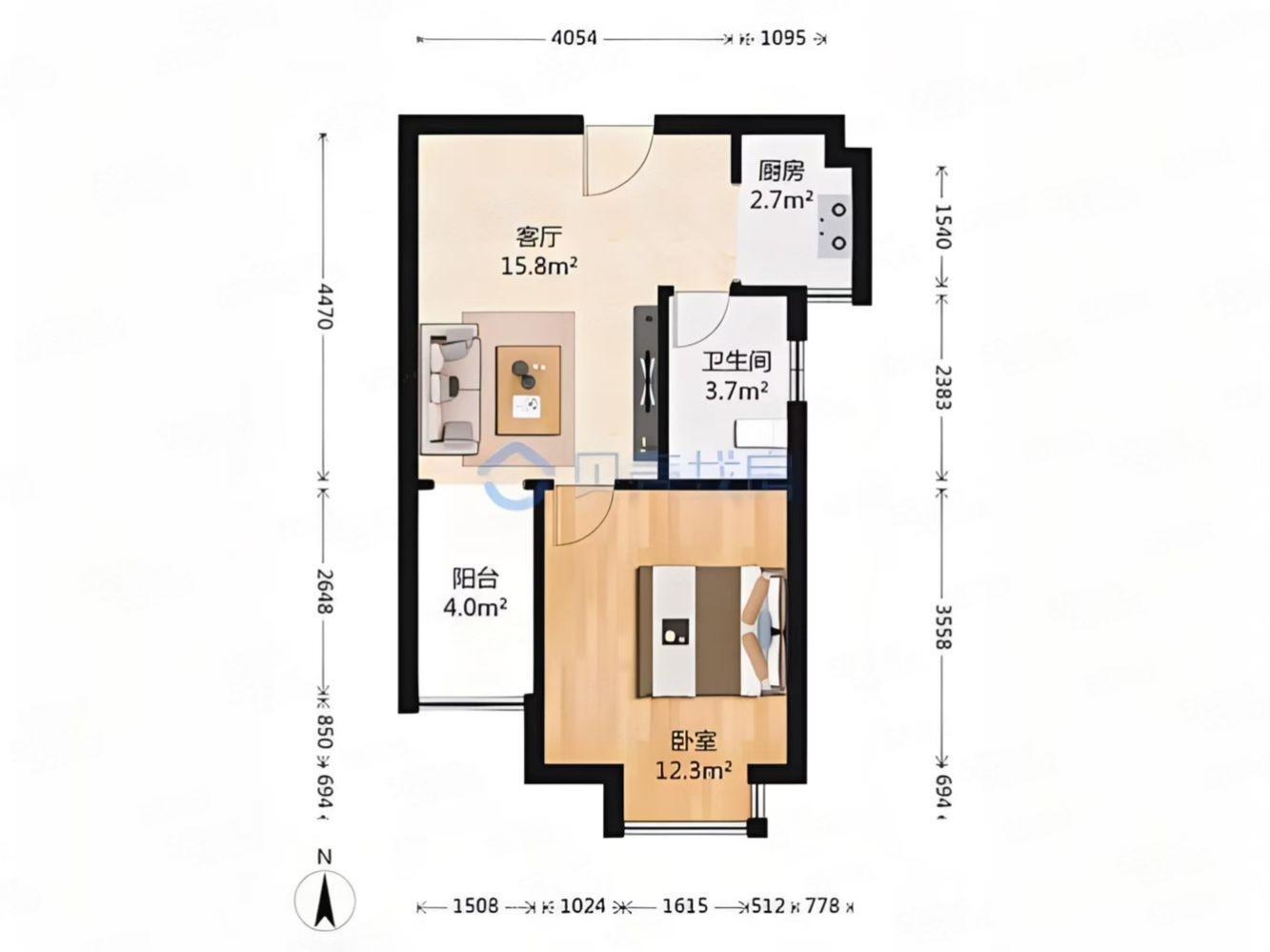 上海阳光花城(公寓住宅)二手房房源图片