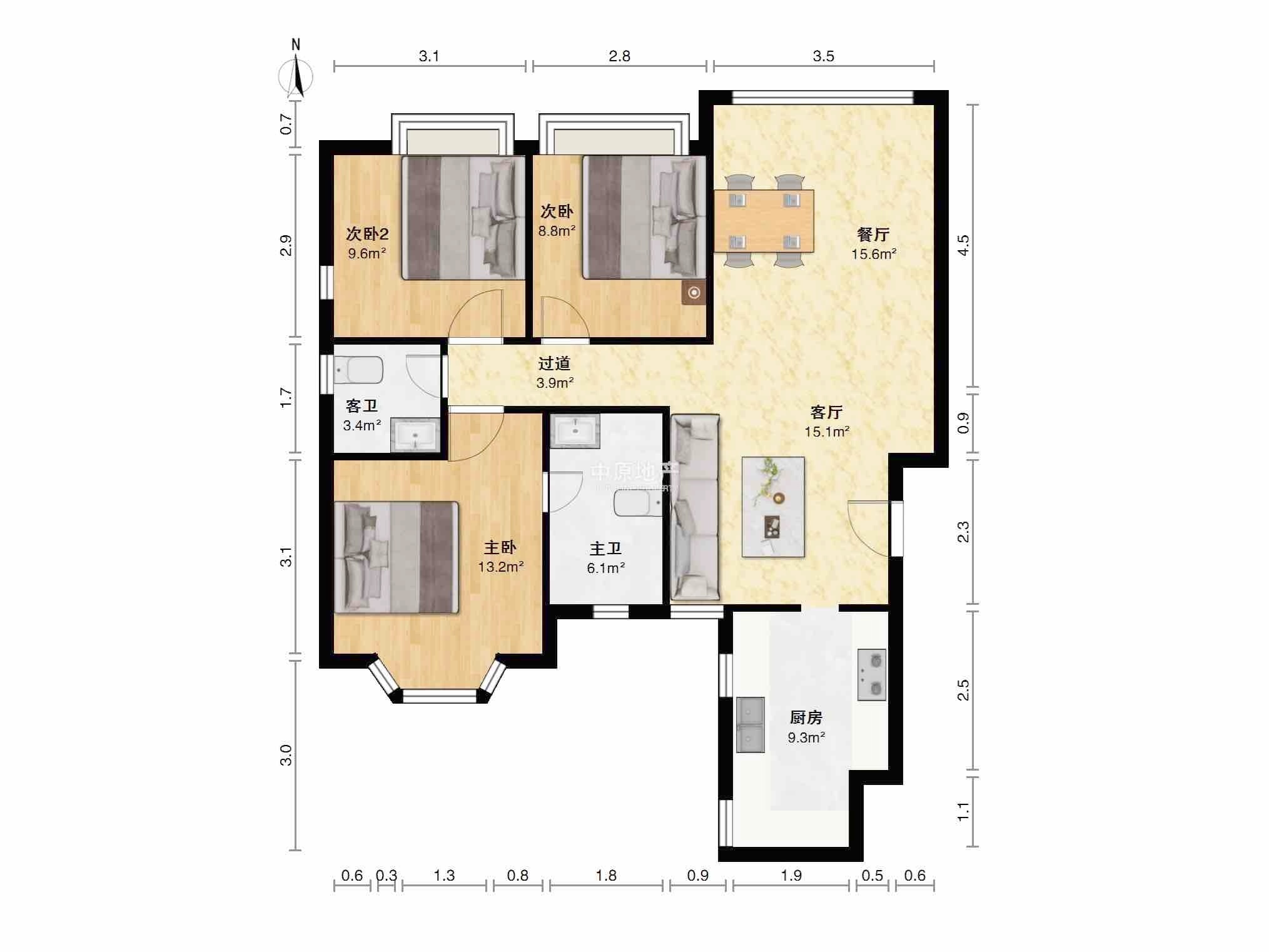 上海东方巴黎霞飞苑二手房房源图片