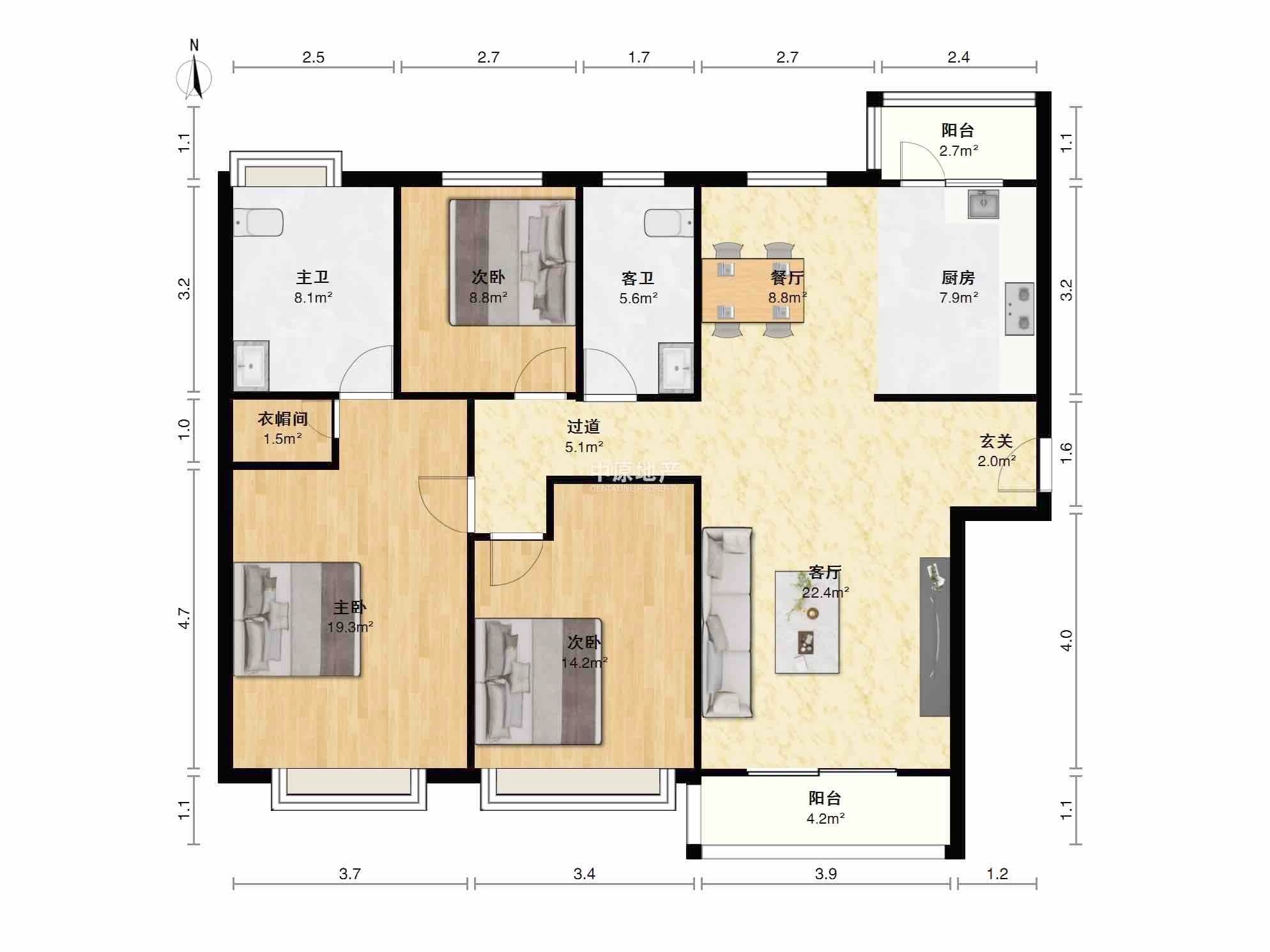 上海国际丽都城二手房房源图片