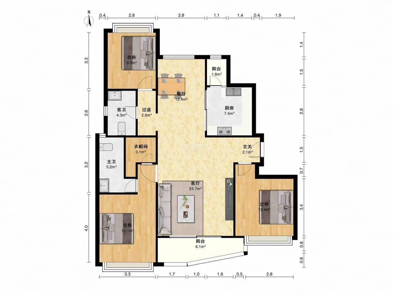 上海中凯城市之光（静安）二手房房源图片