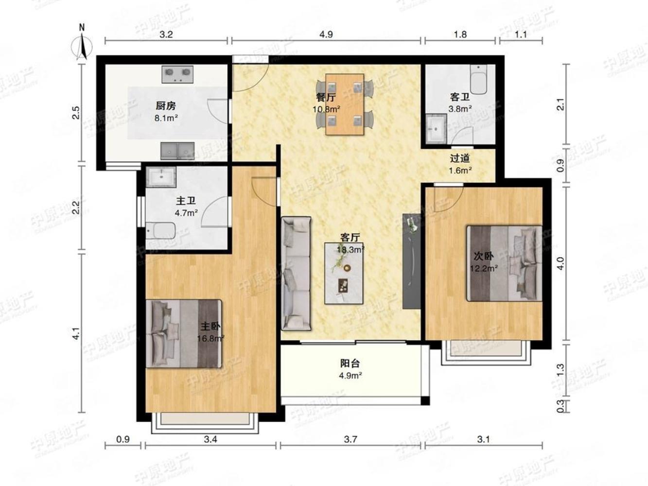 上海国际丽都城二手房房源图片