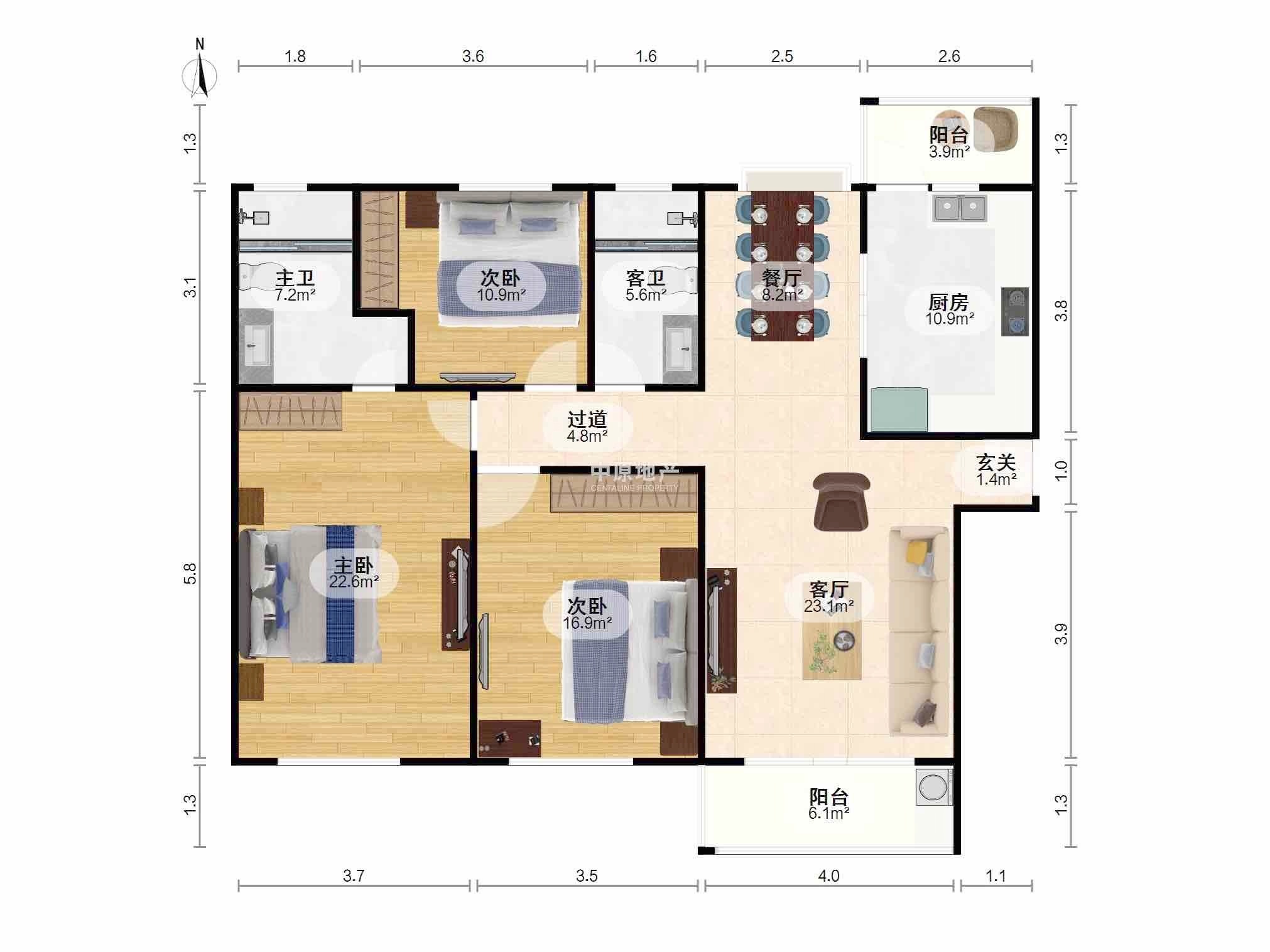 上海国际丽都城二手房房源图片