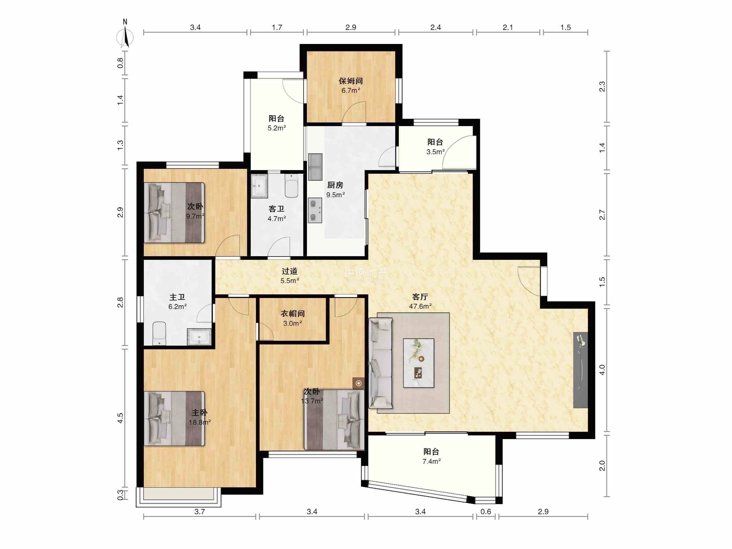 上海国际丽都城二手房房源图片