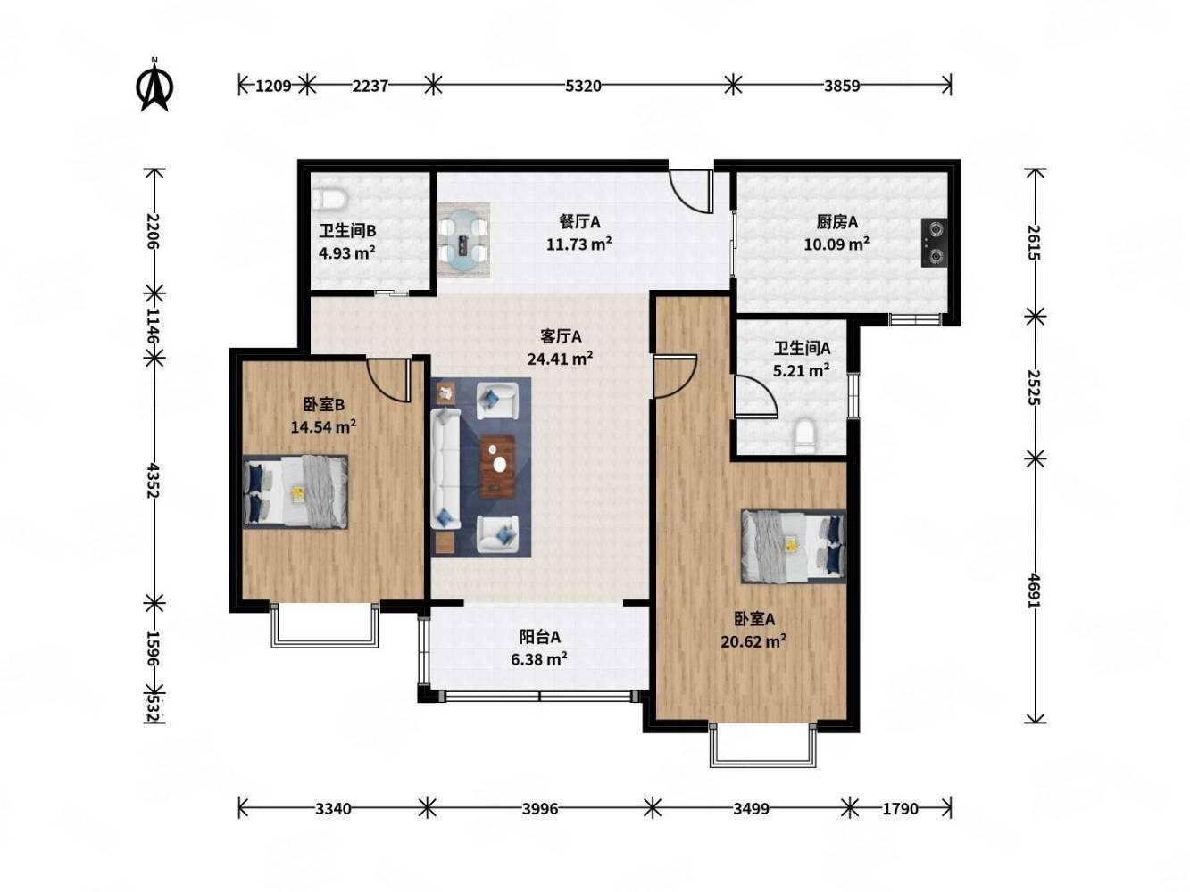 上海国际丽都城二手房房源图片