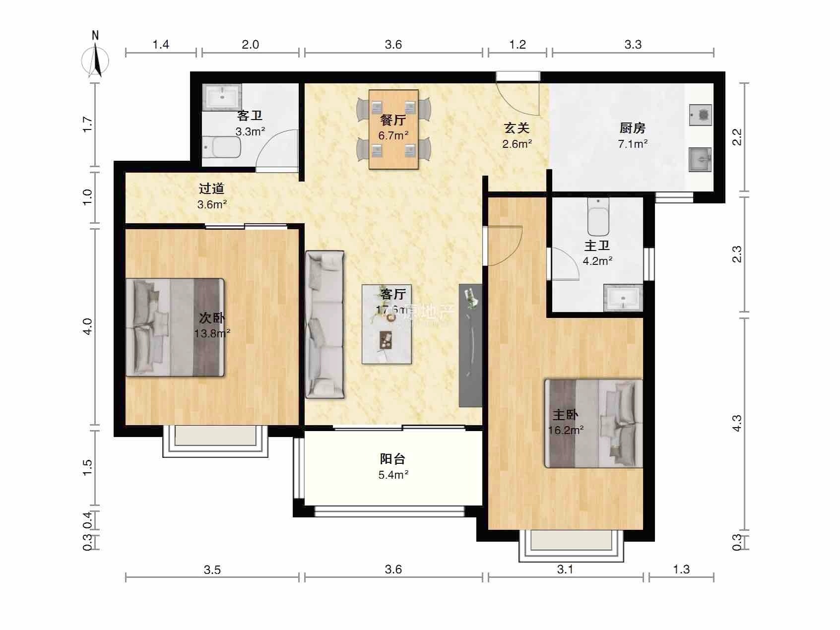 上海国际丽都城二手房房源图片
