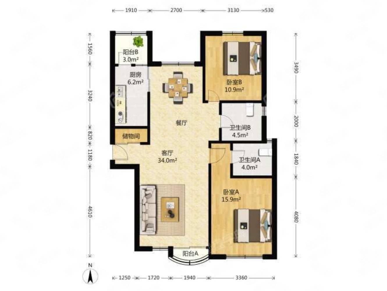 上海漕河景苑二手房房源图片