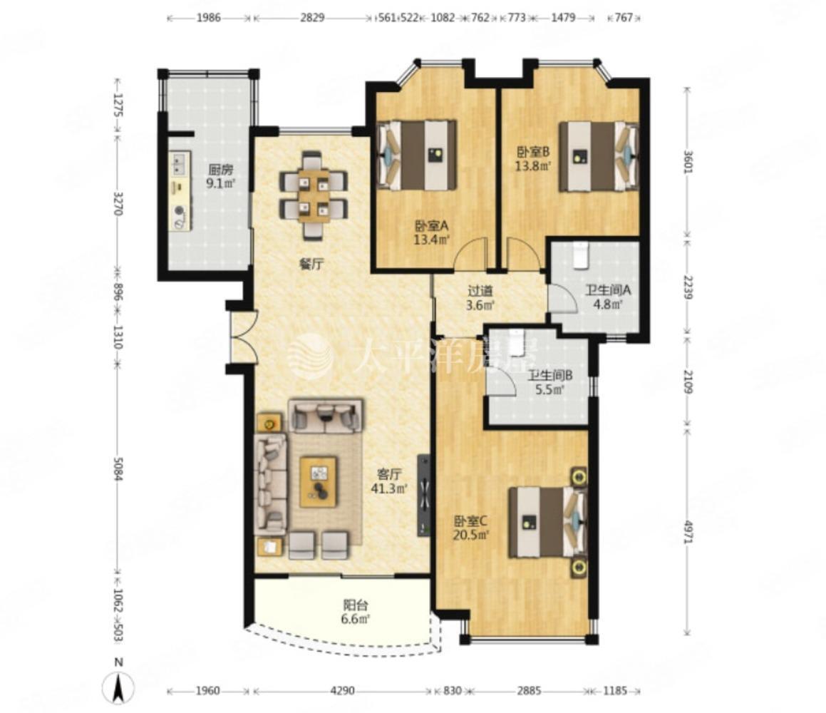 上海中海馨园二手房房源图片