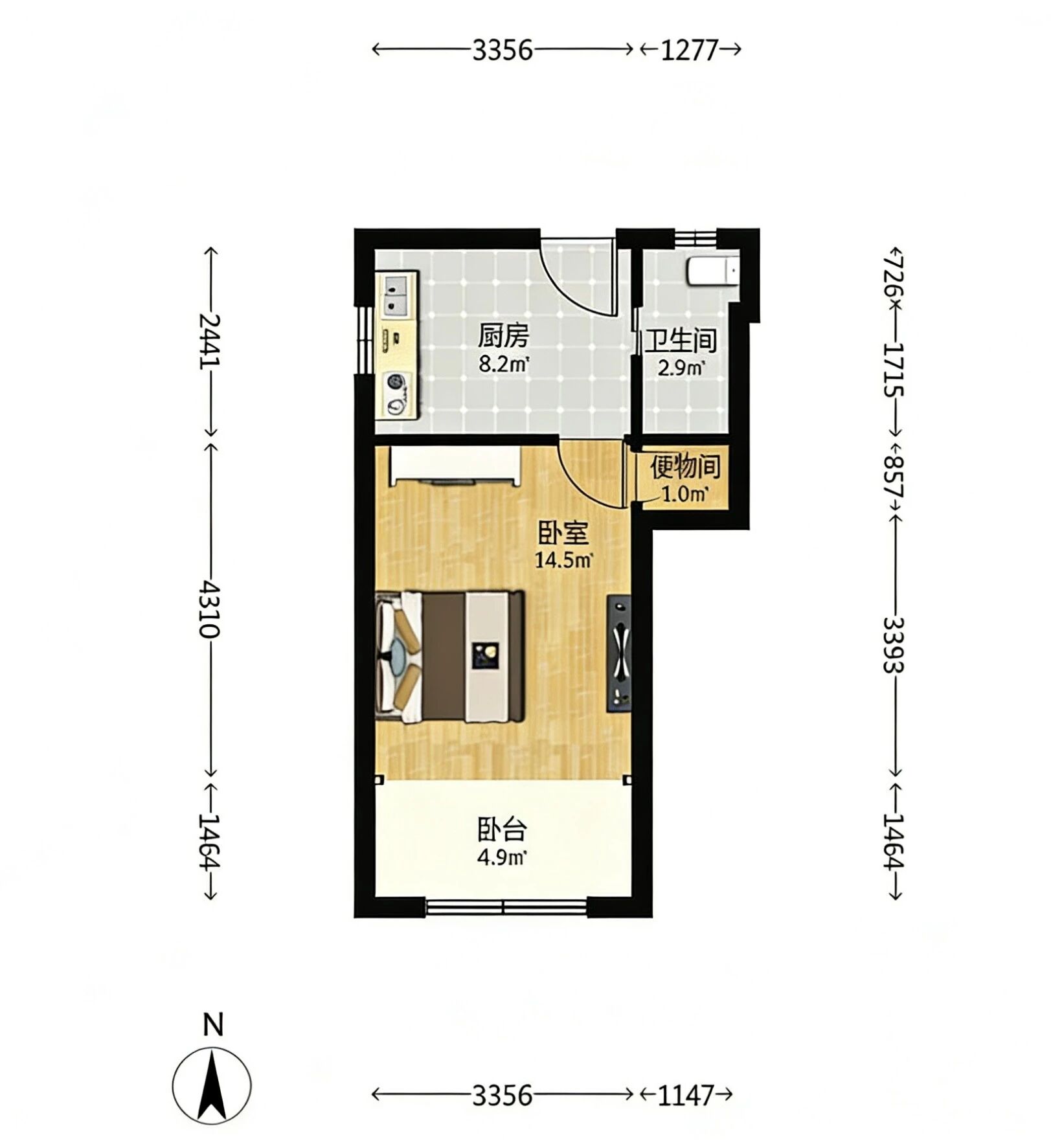上海海联公寓二手房房源图片
