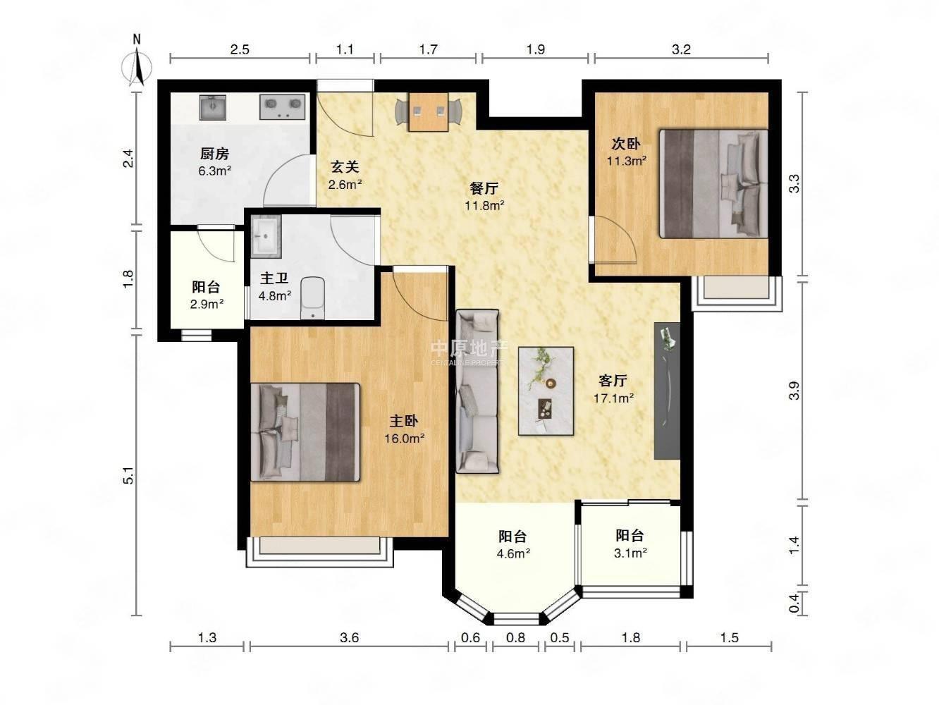 上海合生高尔夫公寓二手房房源图片