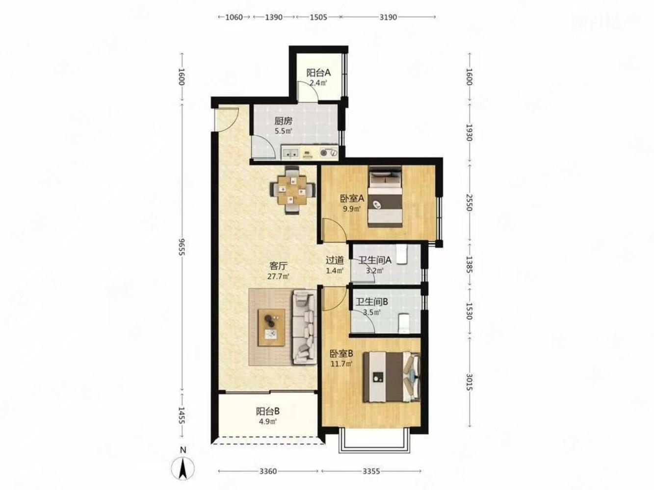 上海新外滩花苑二手房房源图片