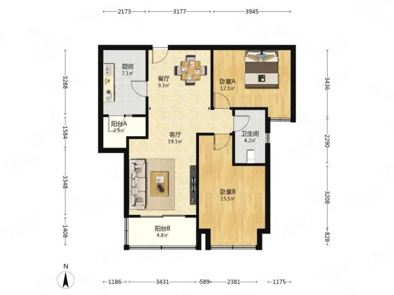 上海瑞虹新城怡庭二手房房源图片