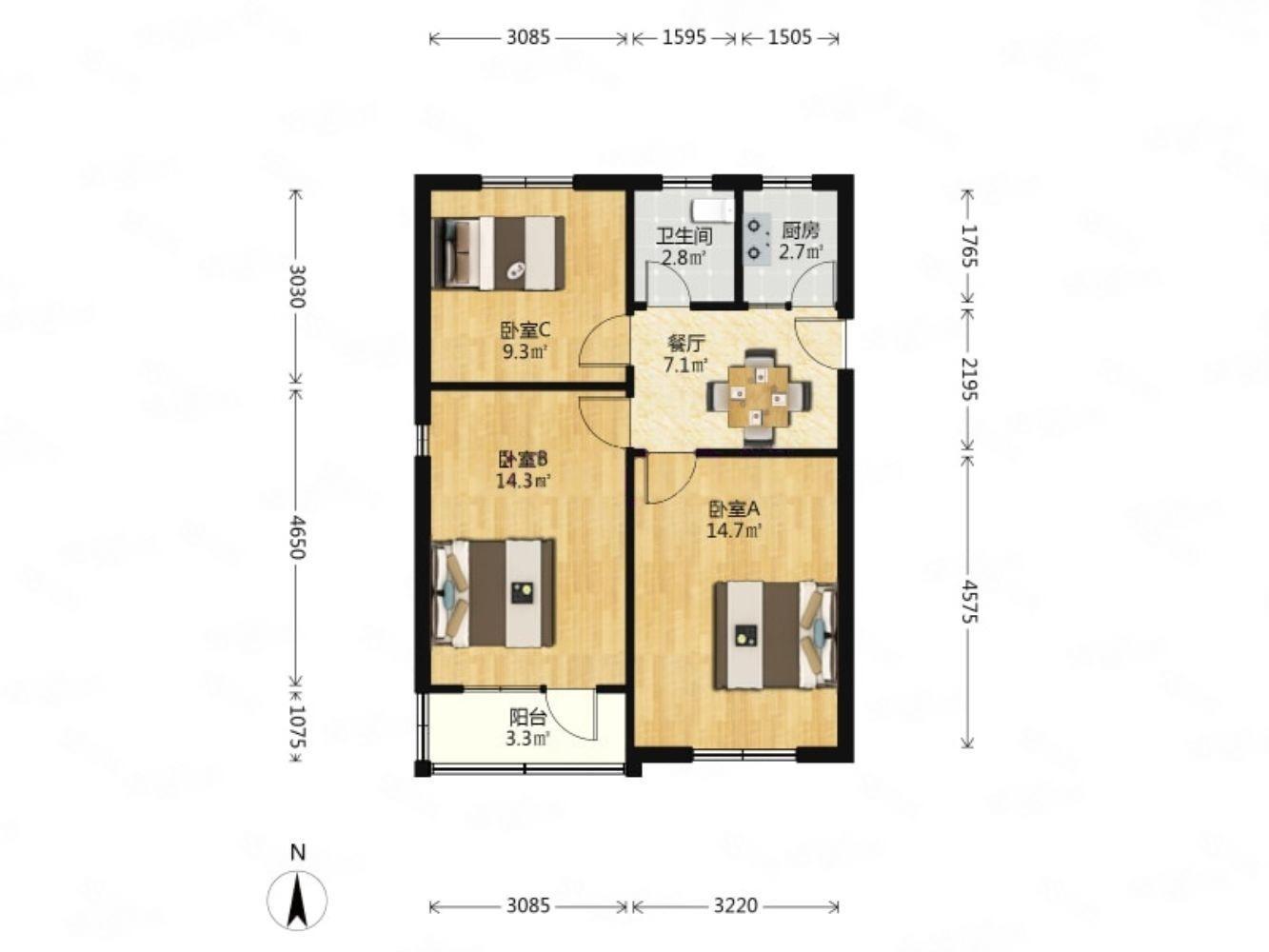 上海复旦第十宿舍二手房房源图片