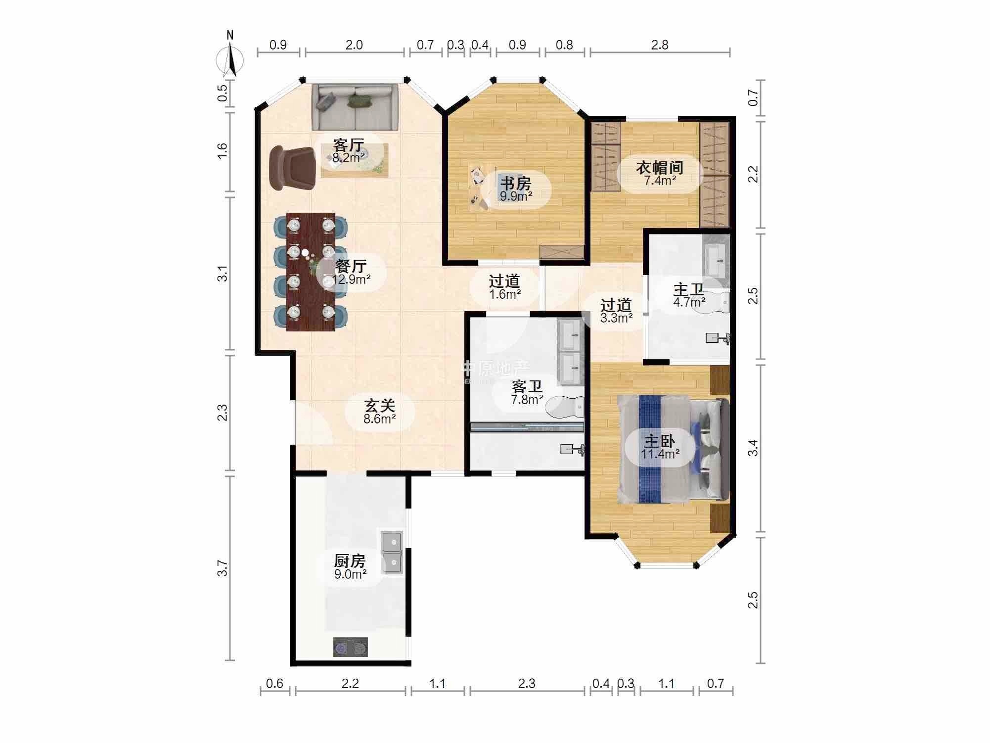 上海东方巴黎霞飞苑二手房房源图片
