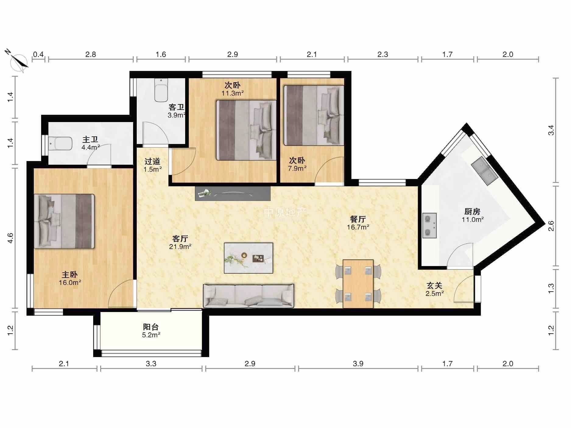 上海东方曼哈顿世纪豪庭二手房房源图片