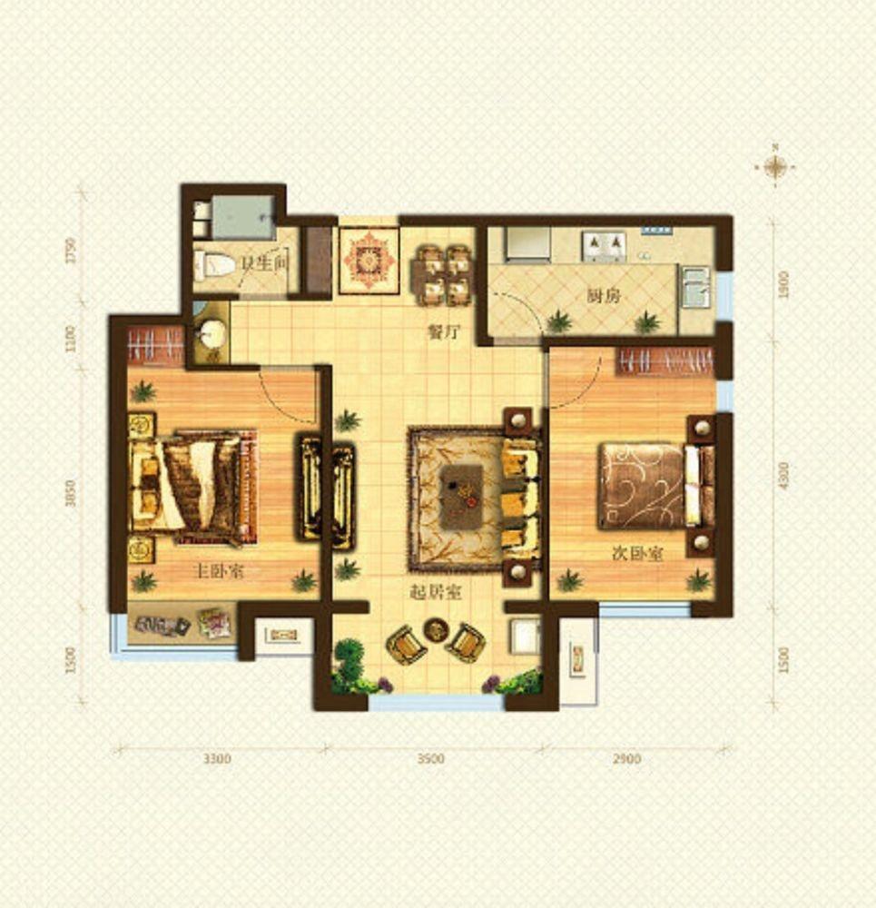 上海苏河融景二手房房源图片