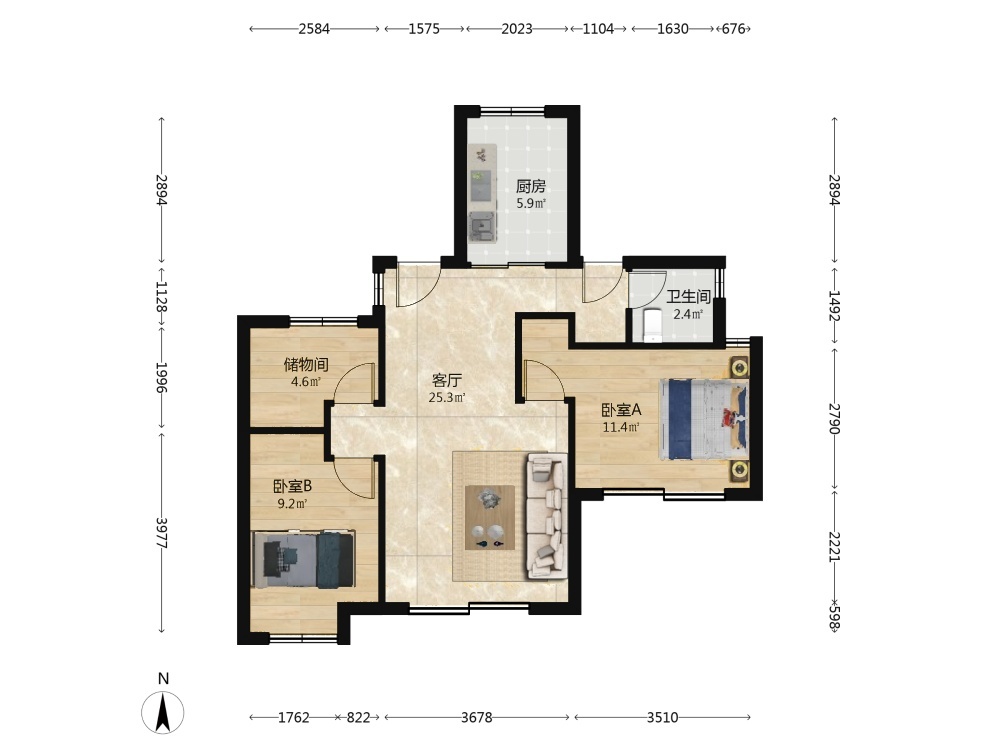 上海绿地天呈二手房房源图片
