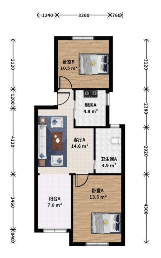上海伟业金锦苑二村二手房房源图片
