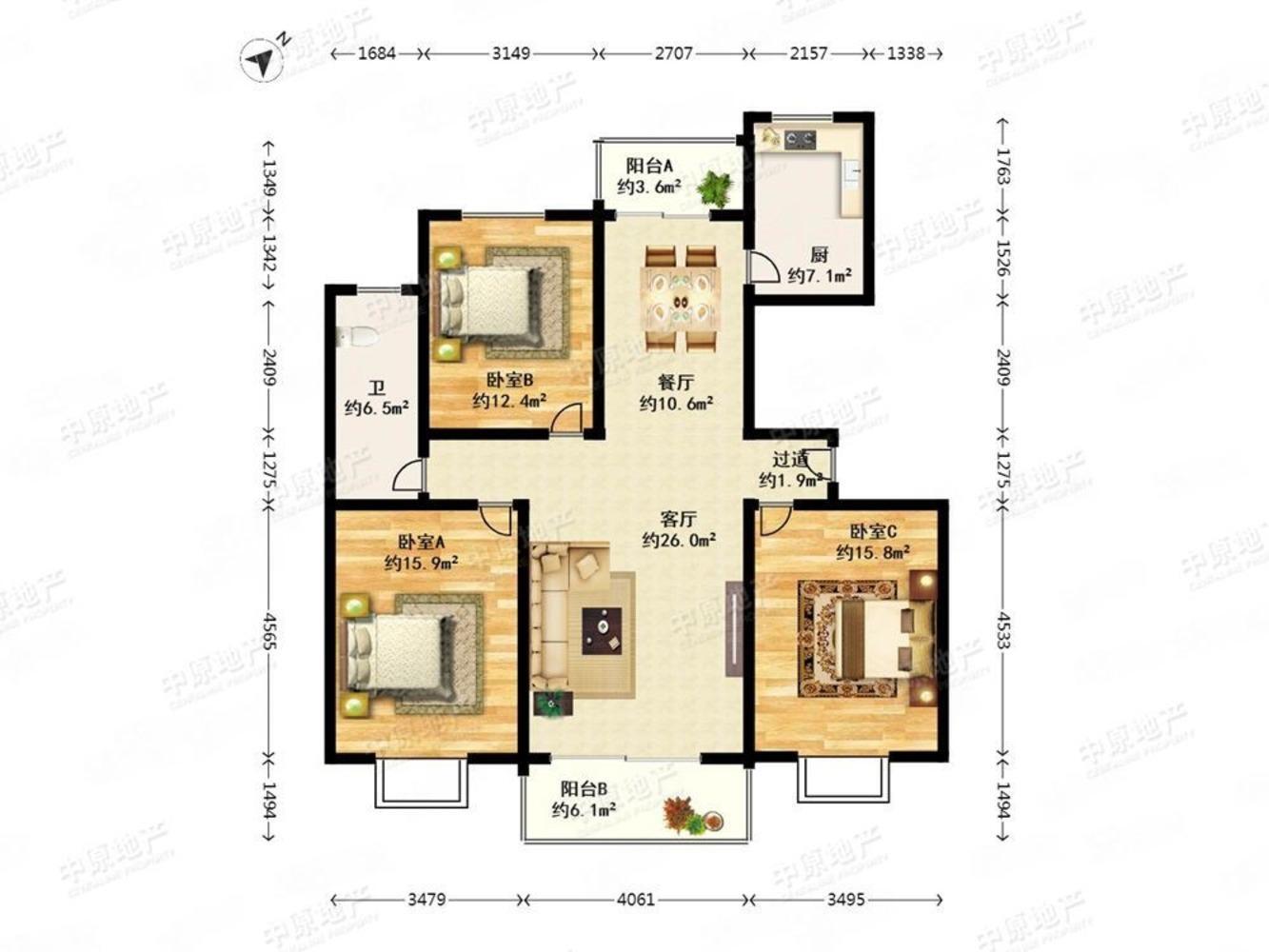 上海浦江天第苑二手房房源图片