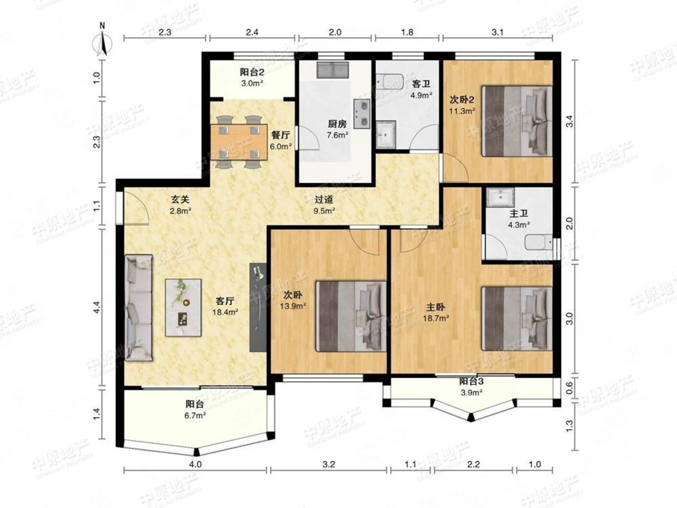 上海富天苑二手房房源图片