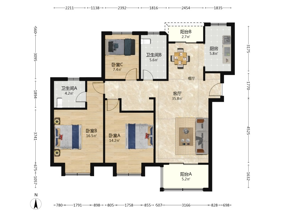 上海胜悦嘉苑二手房房源图片