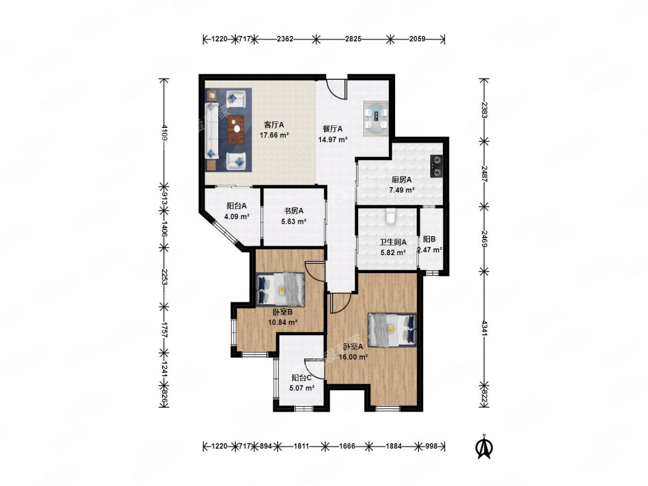 上海保利香槟花园二手房房源图片