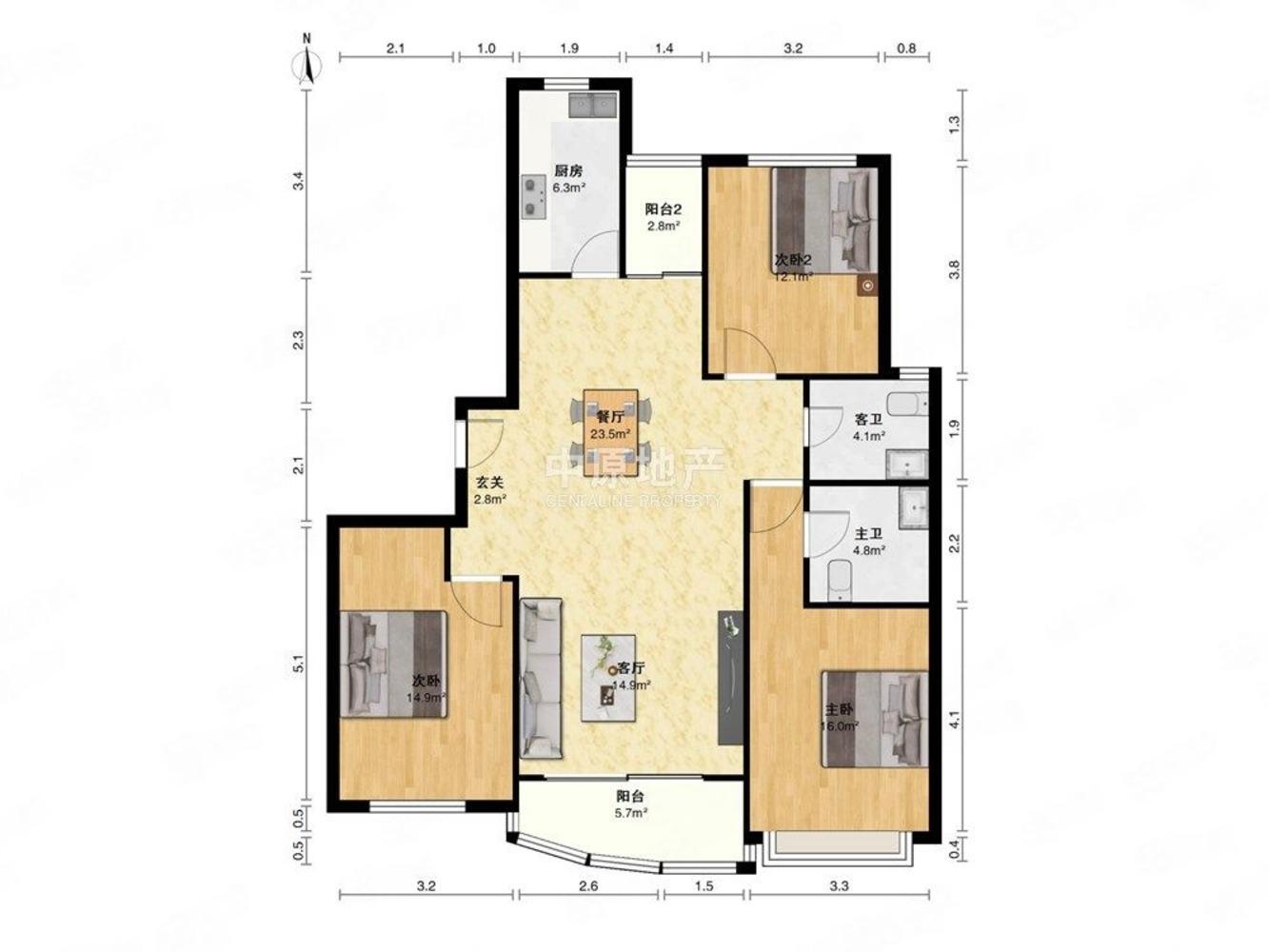 上海金上海家园二手房房源图片